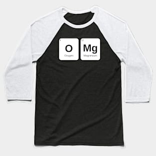 OMG Periodic Table Baseball T-Shirt